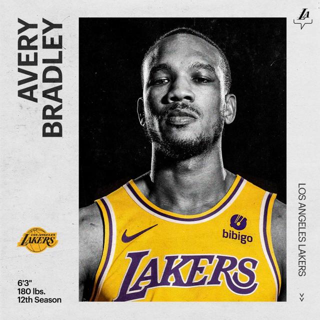 Los Ángeles Lakers anuncia el regreso de Avery Bradley